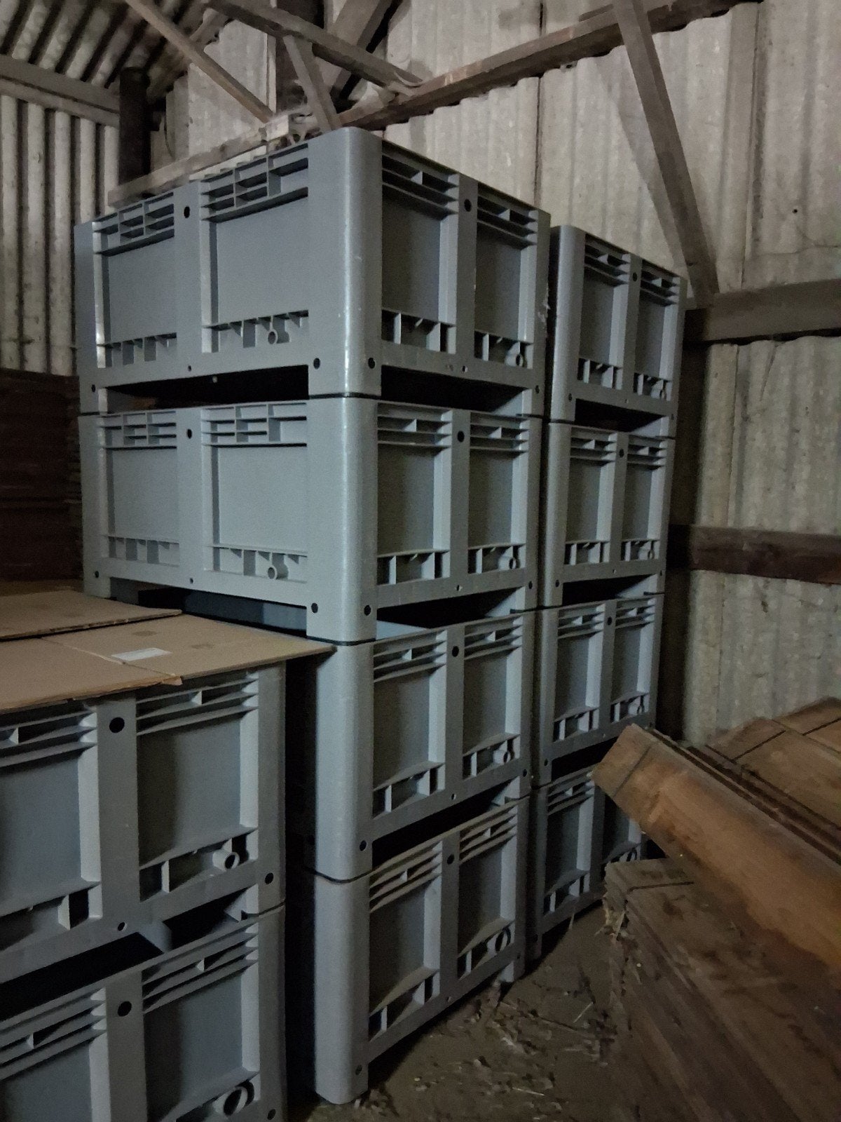 Boîte à palettes, Enlèvement