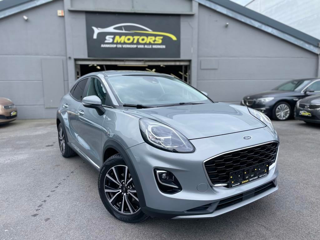 Ford Puma 1.0i | Carplay | Cruise | Gps *Garantie* Topstaat*, Argent ou Gris, Achat, Puma, Euro 6