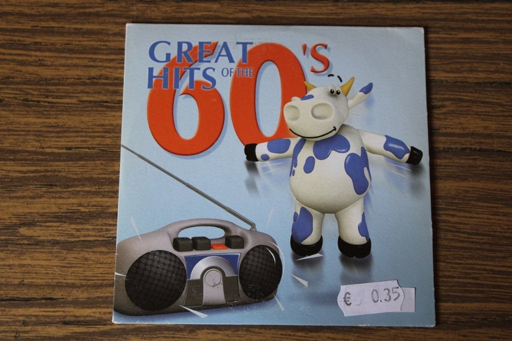 Great hits of the 60's (Vache bleue), CD & DVD, CD | Compilations, Enlèvement ou Envoi, Utilisé, Dance