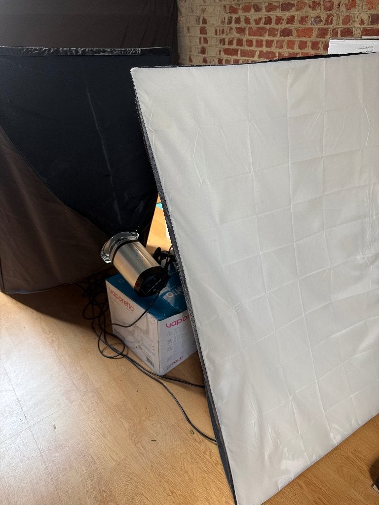 2x Flash de studio illuStar Pro KS-500A + accessoires, Instellicht, Zo goed als nieuw, Canon, Studioflitser