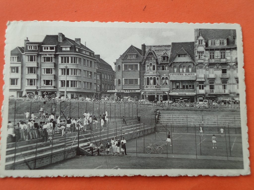 Duinbergen Tennis, Verzamelen, Postkaarten | België, Ophalen of Verzenden, 1920 tot 1940, Gelopen, West-Vlaanderen