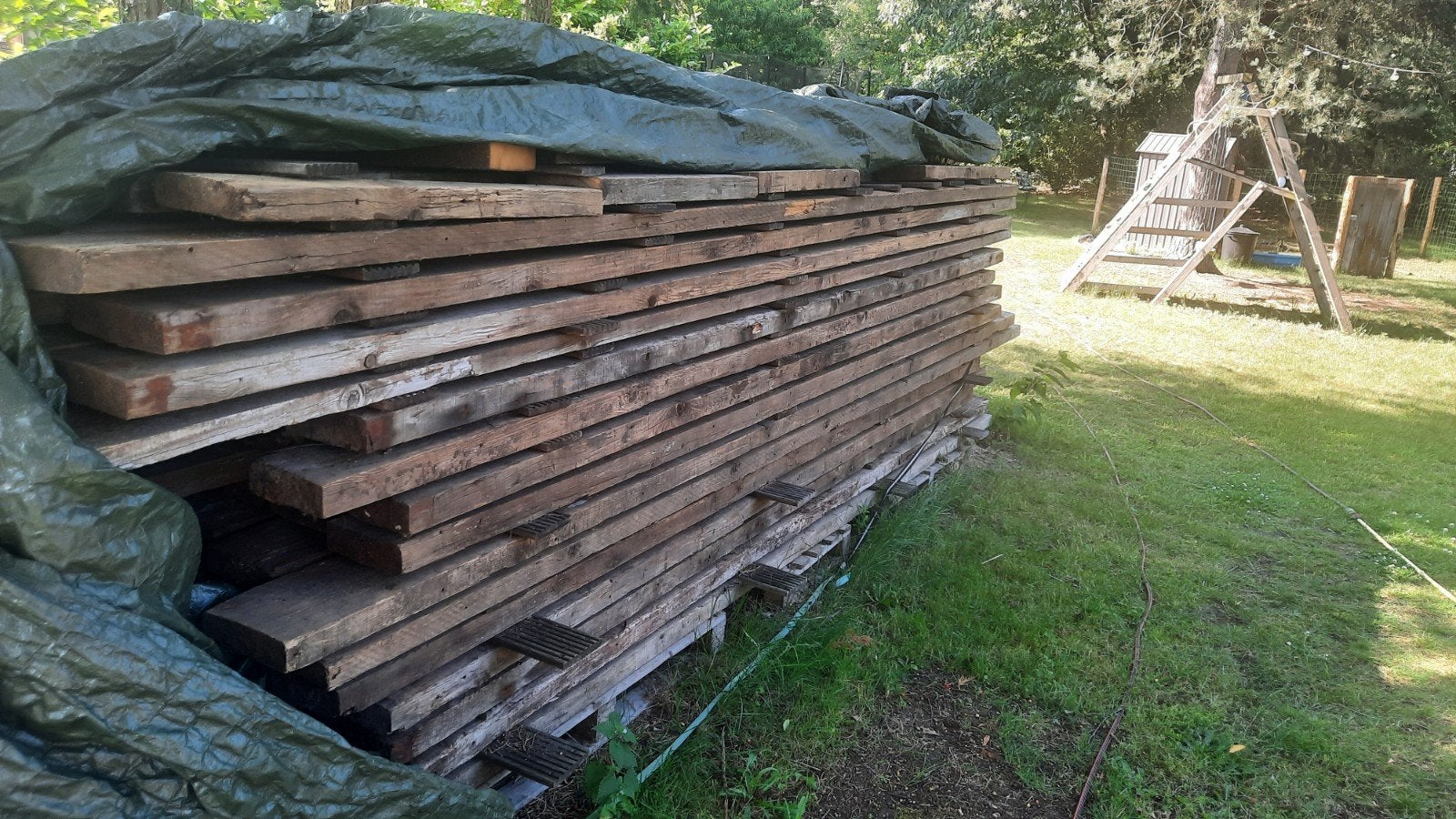 Balken , steigerhout, Tuin en Terras, Ophalen, Balken