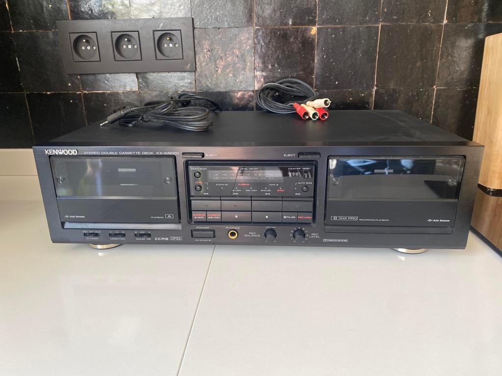 Kenwood KX-W6020, Audio, Tv en Foto, Cassettedecks, Ophalen, Kenwood