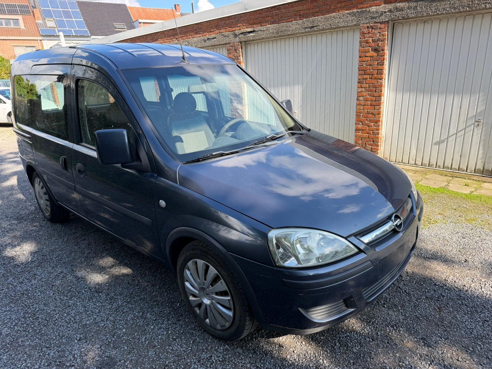 Opel combo 1.4 benzine 66 Kw,Bj 2008,Euro 4, 5Zit, Auto's, Voorwielaandrijving, 4 deurs, Stof, Blauw