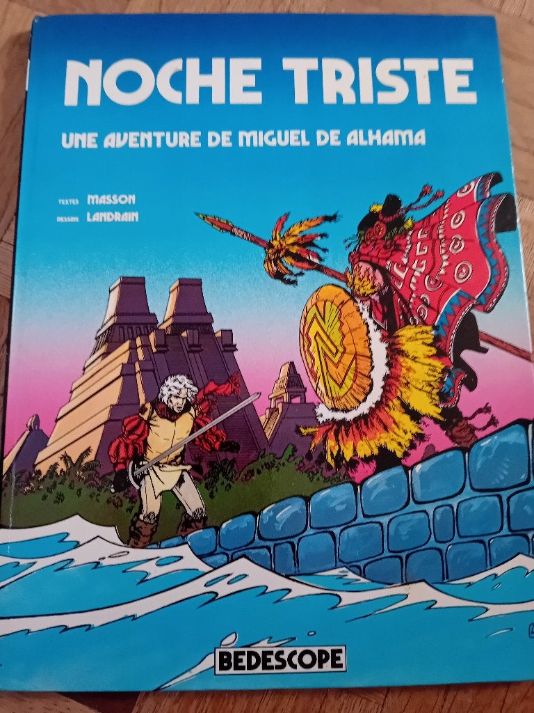 Bd noche triste une aventure de Miguel de alhama, Enlèvement