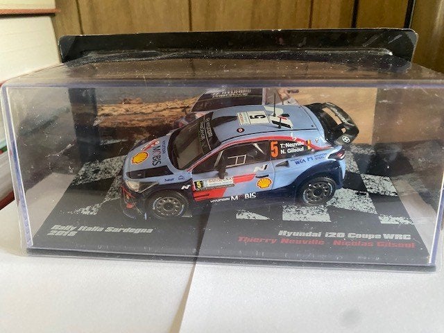 Hyundai i20 : Thierry Neuville ; rally Sardinië 2018 : 1:43, Ophalen of Verzenden, Nieuw