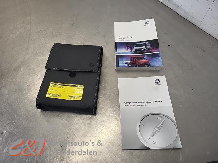 Instructie Boekje van een Volkswagen Crafter, Gebruikt, -, Volkswagen, -