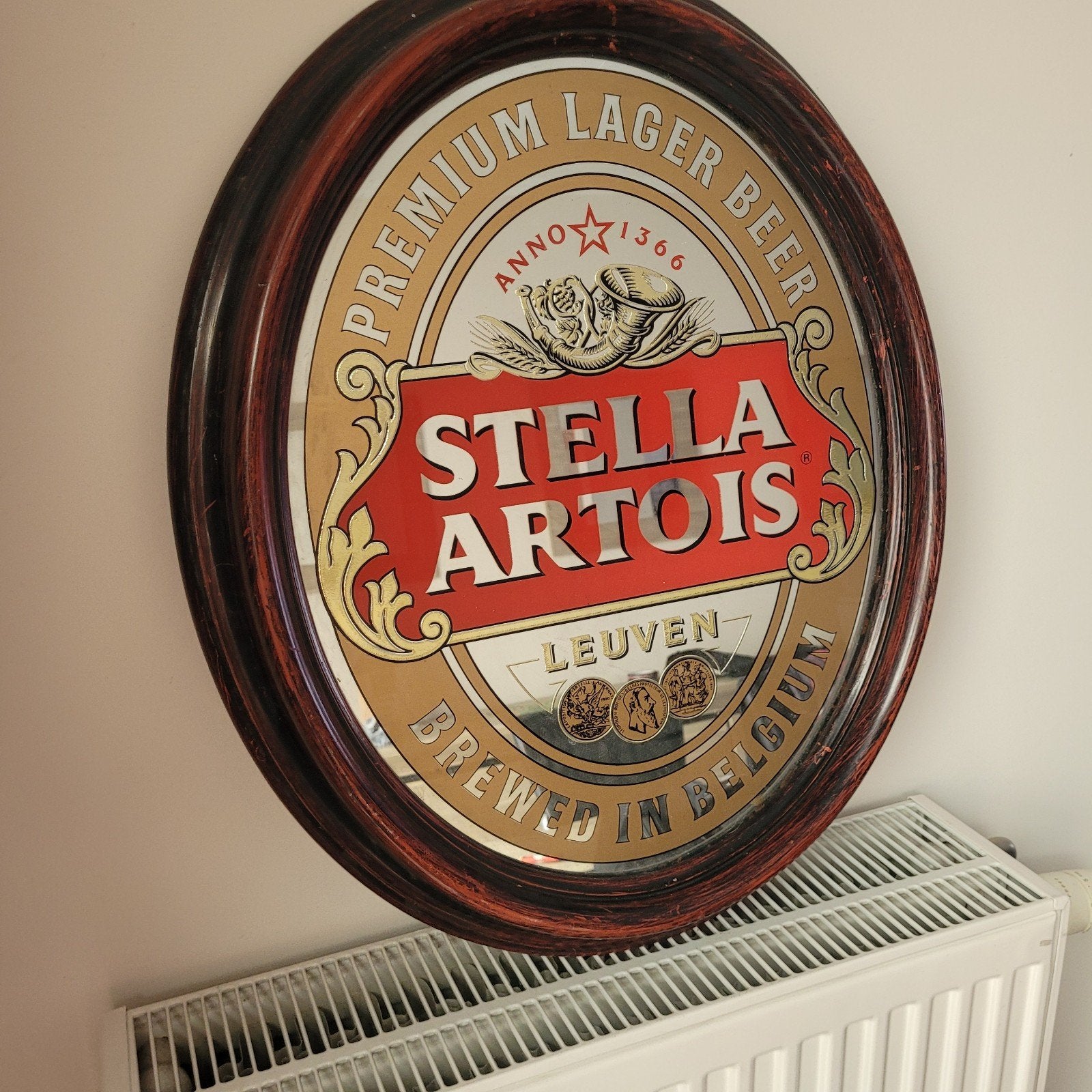Stella Artois spiegel, Ophalen of Verzenden, Stella Artois