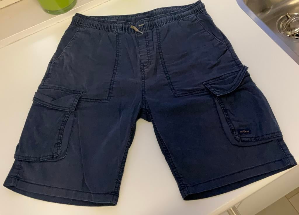 Blauwe short - jongens - maat 14 jaar, Ophalen, Gebruikt, Jongen, Overige typen