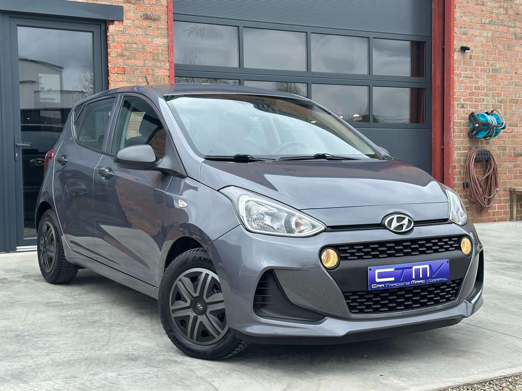 Hyundai i10 1.0i met Airco! 1e Eigenaar! 1 Jaar Garantie!, Autos, Hyundai, Argent ou Gris, Achat, 998 cm³, Entreprise