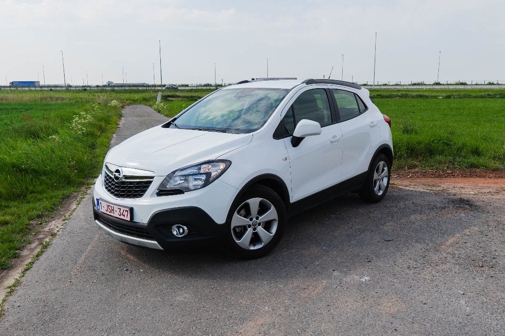 Opel Mokka 1.6i, Auto's, Euro 5, Stof, Zwart, 4 cilinders