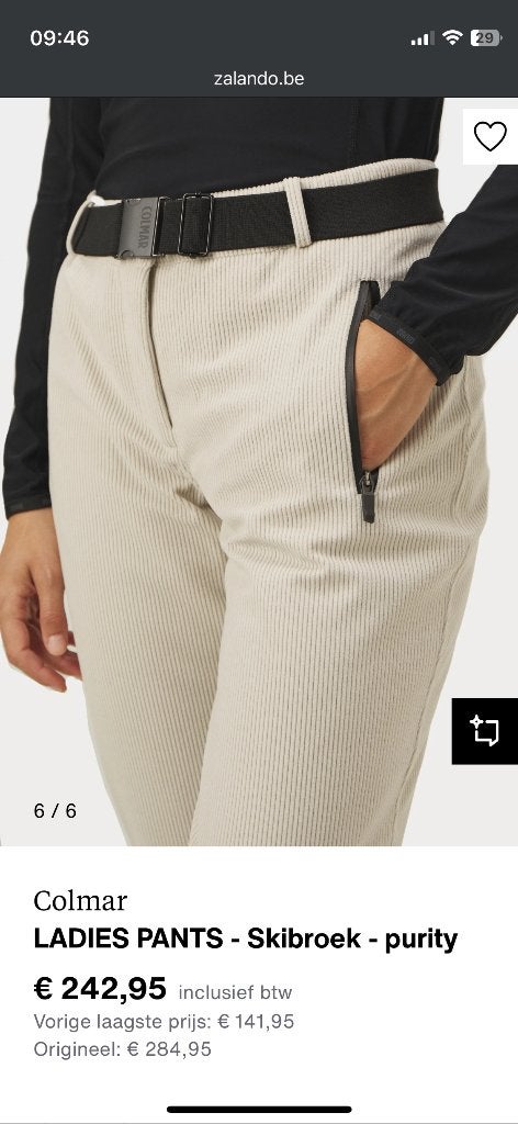 Nieuw Colmar skibroek 38, Vêtements | Femmes, Vêtements de sports d'hiver, Enlèvement, Neuf, Taille 38/40 (M), Pantalon