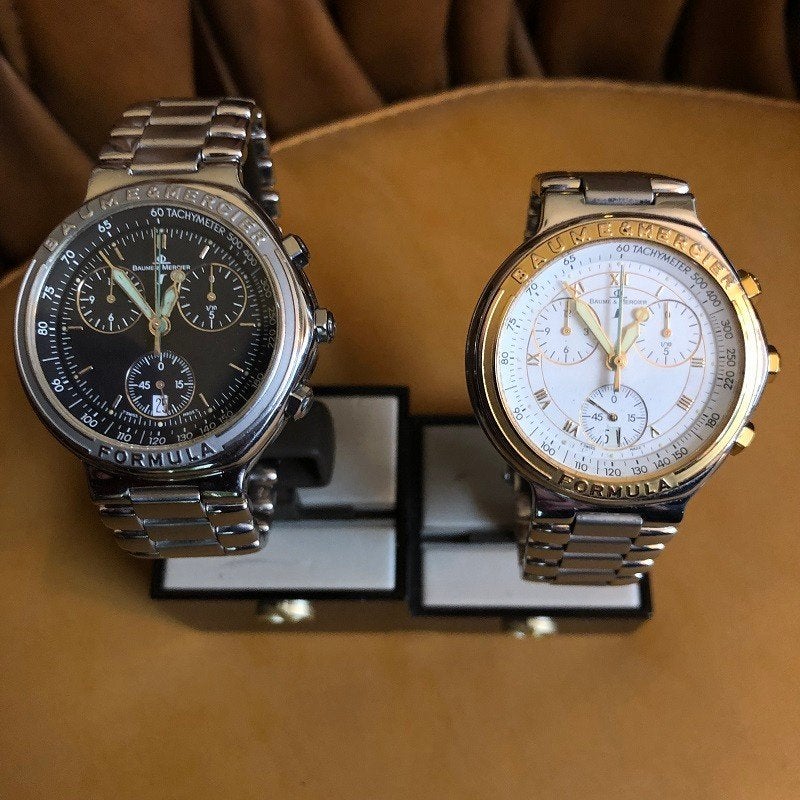HEREN HORLOGE Baume et Mercier Formula S – zeldzaam te koop, Bijoux, Sacs & Beauté, Montre-bracelet, Autres marques, Enlèvement ou Envoi