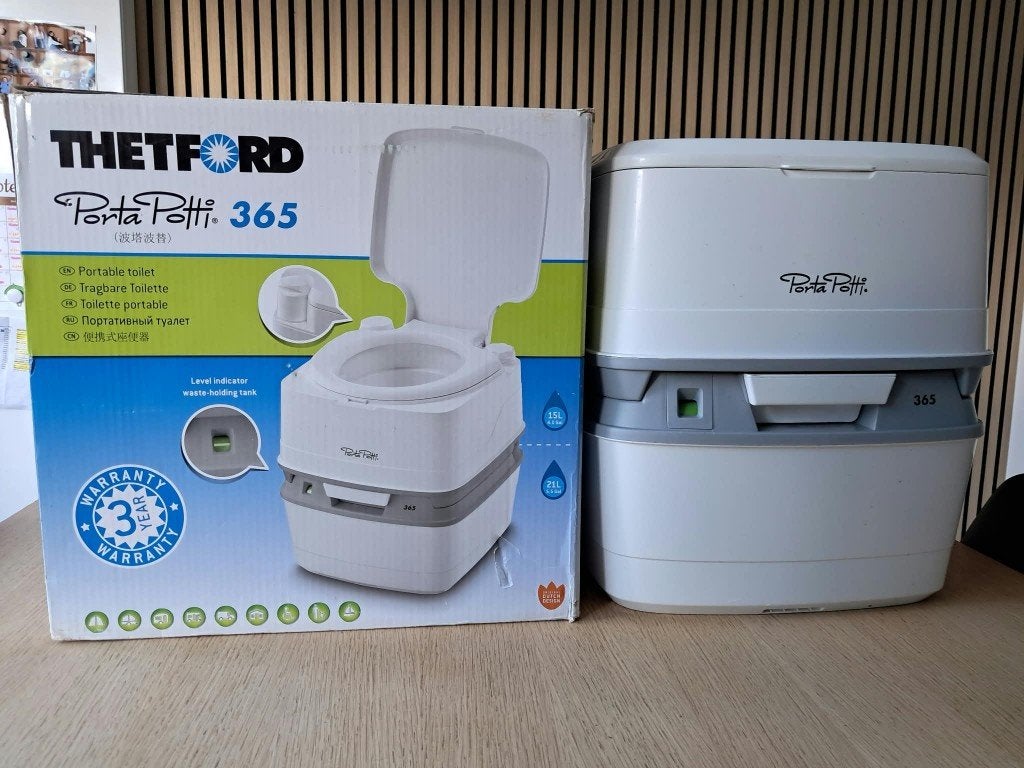 Thetford Porta Potti 365 - Draagbaar Toilet, Caravans en Kamperen, Ophalen, Gebruikt