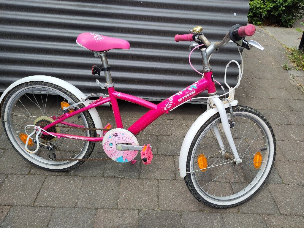 Meisjesfiets 6-8 jaar, Ophalen, Gebruikt, B,twin, 20 inch