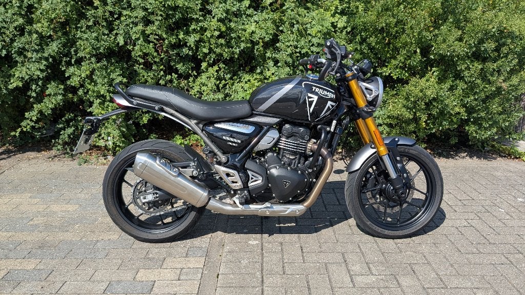 Triumph Speed 400 – 2024 – 5.515 km – €4.150, Motoren, 400 cc, Particulier, ABS, Minimaal motorrijbewijs A2