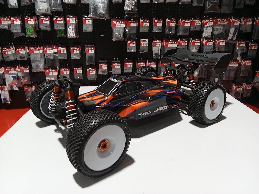 Traxxas Jato 4X4 VXL 4S, Auto offroad, Nieuw, RTR (Ready to Run), Ophalen