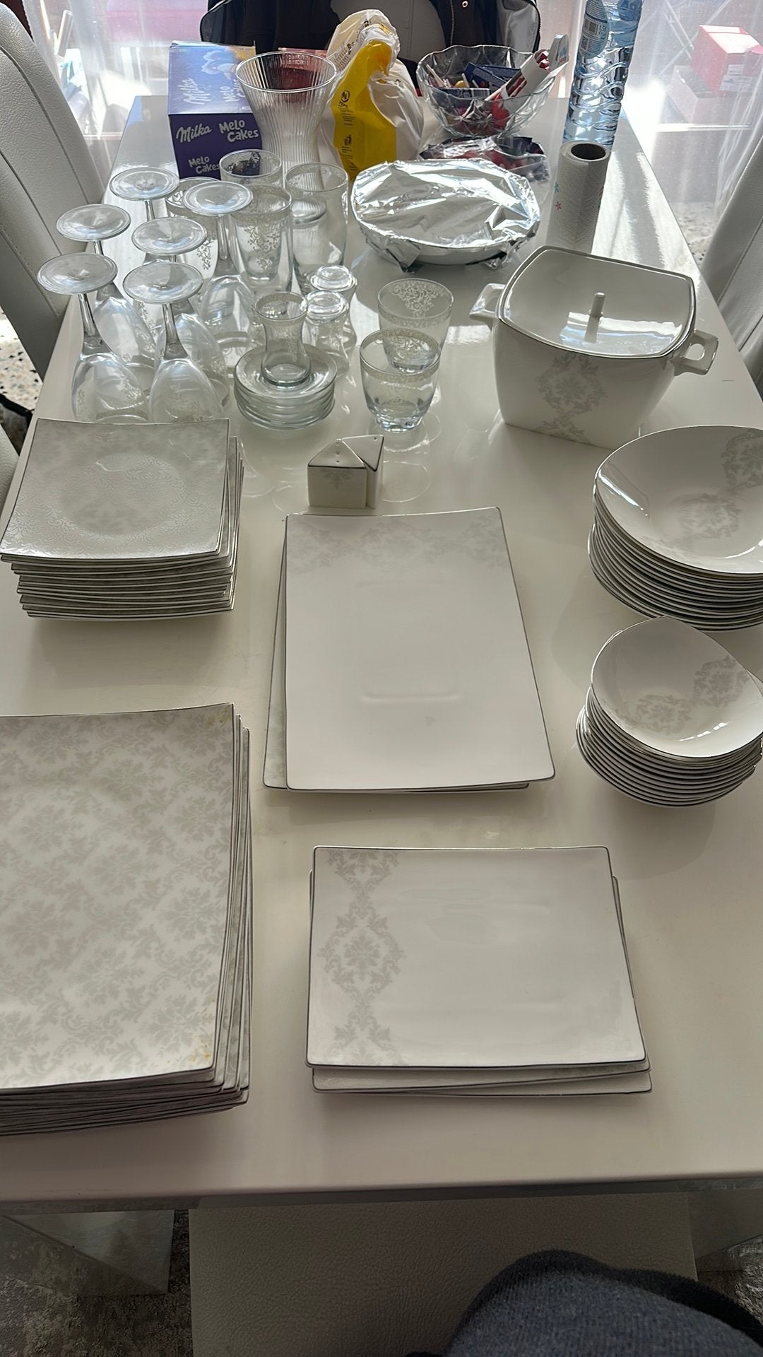 Service Bernardo bellini, Enlèvement, Comme neuf, Verre