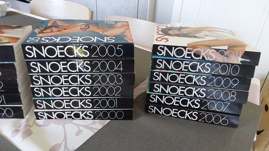 Snoecks boeken van 1990 tot 2011, Ophalen, Zo goed als nieuw