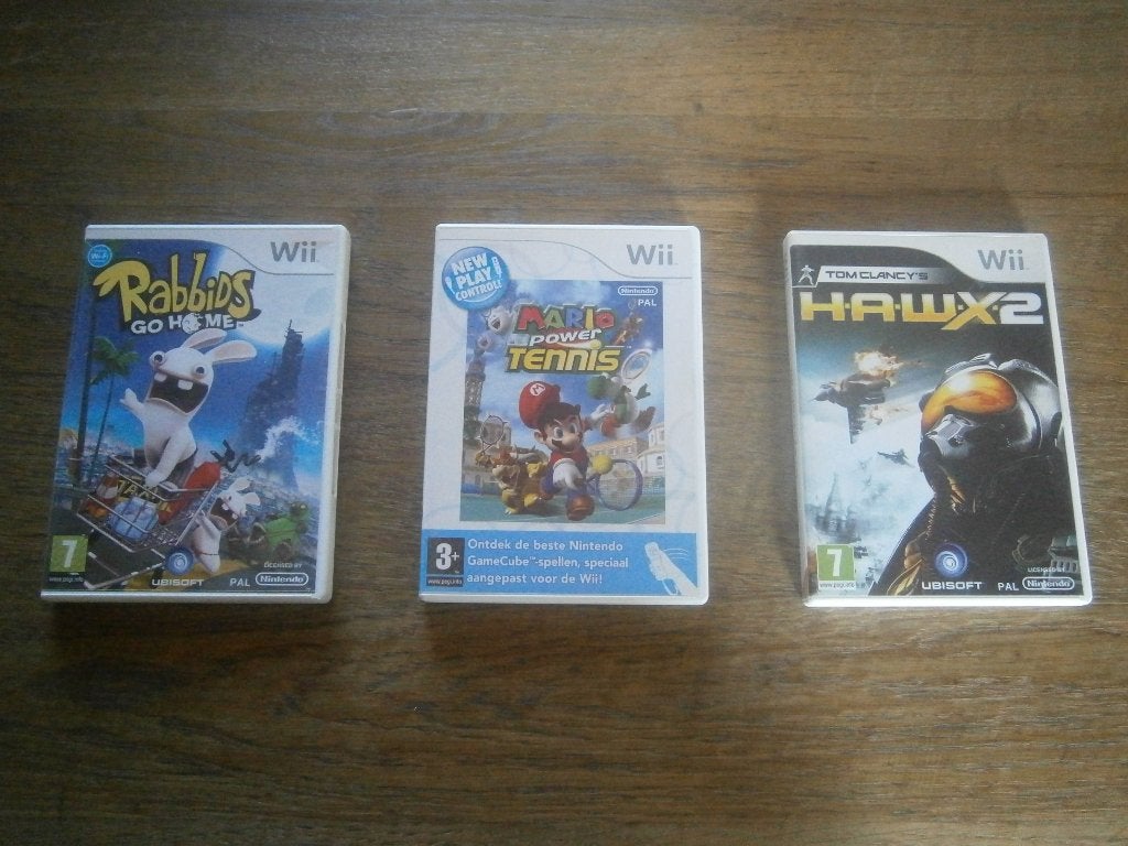 3 Wii games, Consoles de jeu & Jeux vidéo, Enlèvement ou Envoi, À partir de 7 ans, Aventure et Action, Comme neuf