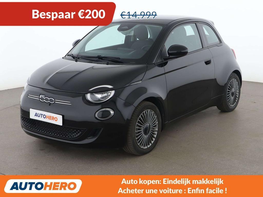 Fiat 500E electric drive 87 kW Icon (bj 2022, automaat), Auto's, Fiat, 4 zetels, Stof, https://public.car-pass.be/vhr/88275647-ad07-4e4a-b034-1288748dfb5f