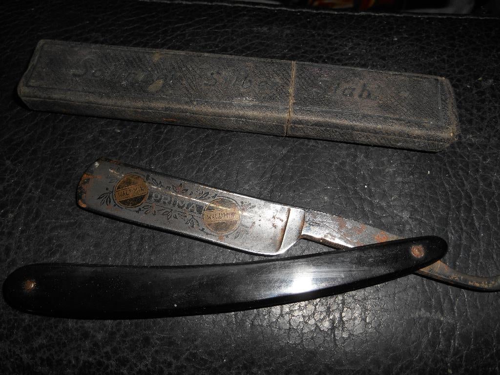 Rasoir coupe chou vintage Solingen Silber Stahl, Enlèvement ou Envoi