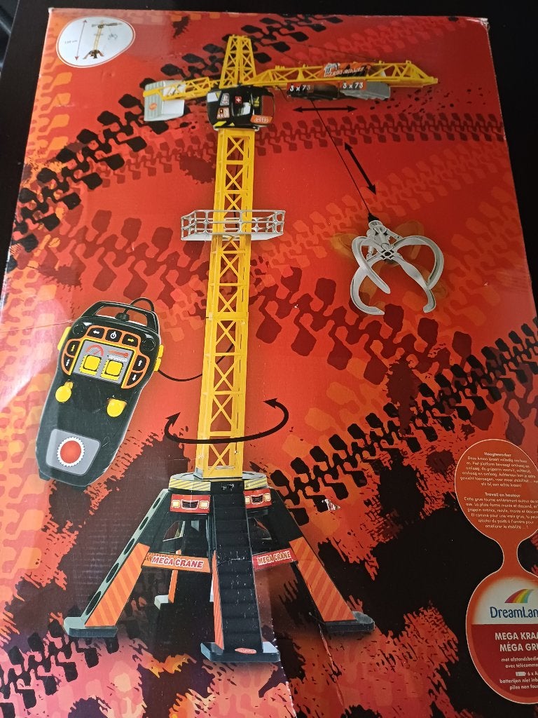 kraan speelgoed, Ophalen, Gebruikt