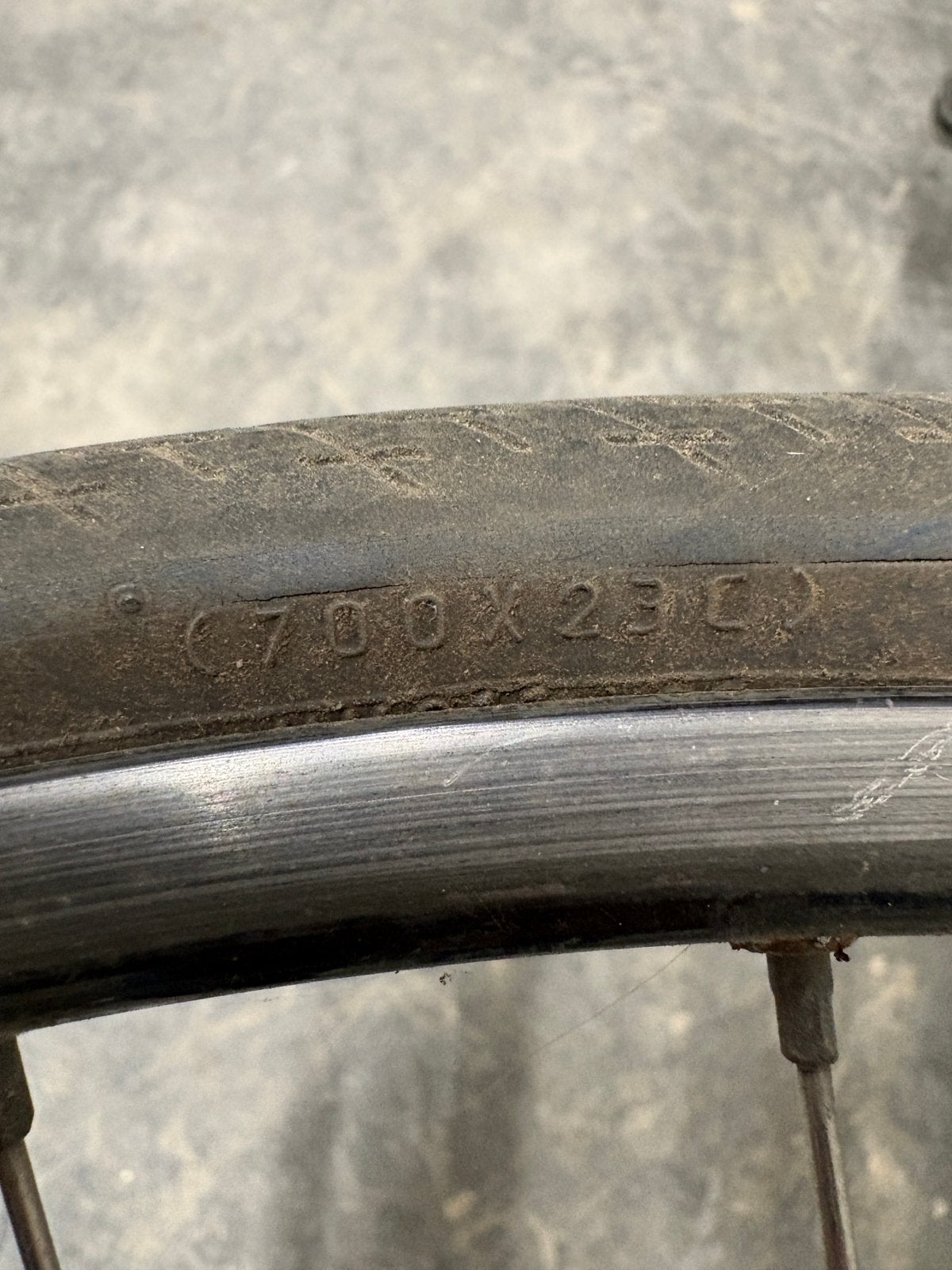 2 fietswielen koersfiets, Ophalen, Gebruikt