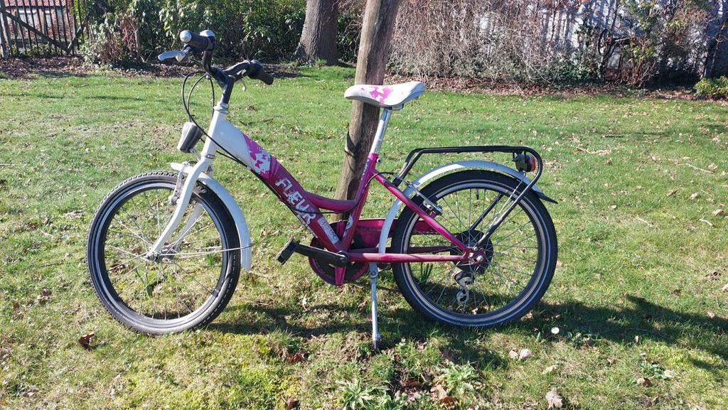 Meisjes fiets fleur 20 inch, Fietsen en Brommers, Ophalen, 20 inch