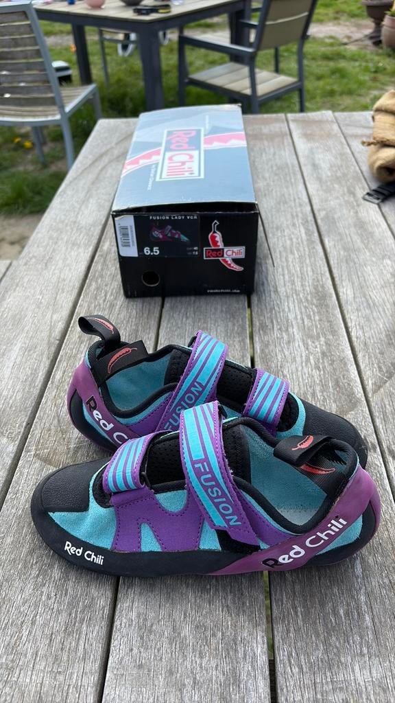 Klimschoen red chili - maat 40, Sport en Fitness, Ophalen, Nieuw, Klimsportschoenen