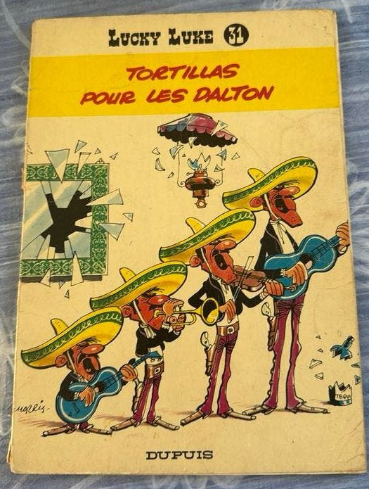 Lucky luke - Tortillas pour les daltons n31, Ophalen, Gelezen