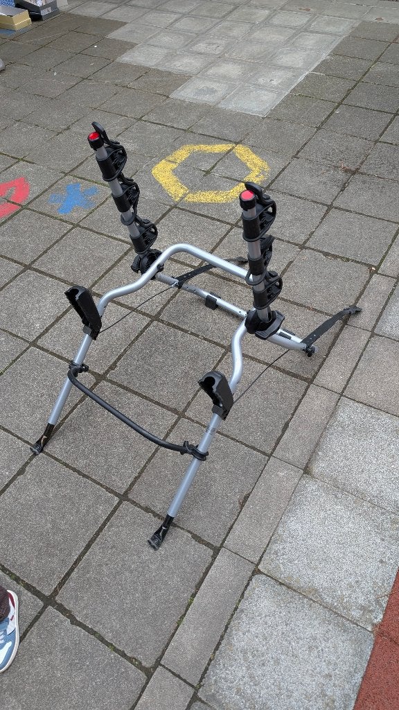 Porte-vélos sur hayon (sans attelage) Thule ClipOn 3, Enlèvement, 3 vélos ou plus, Utilisé, Accessoire porte-vélos