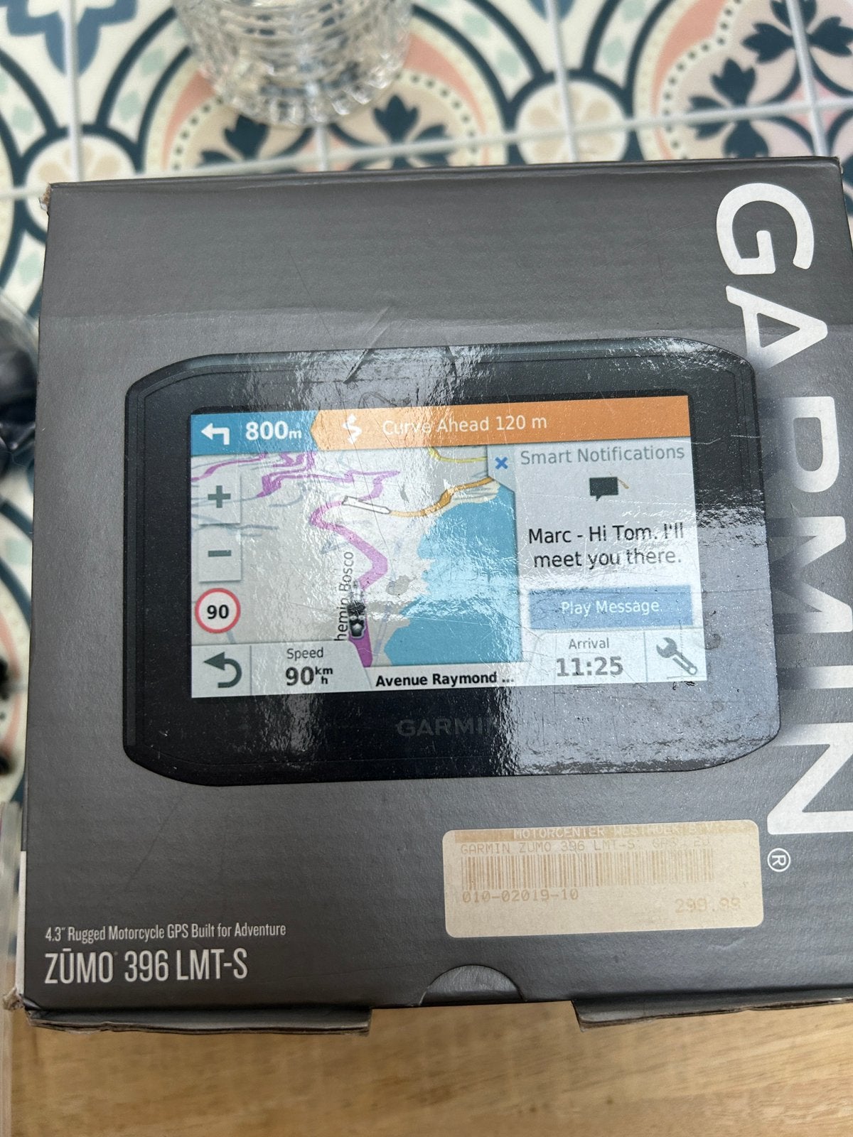 Garmin ZUMO 396 LMT-S, Motoren, Accessoires | Navigatiesystemen, Ophalen, Zo goed als nieuw