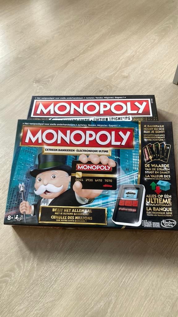 Monopoly - bankieren - valsspelen, Vijf spelers of meer, Ophalen, Zo goed als nieuw