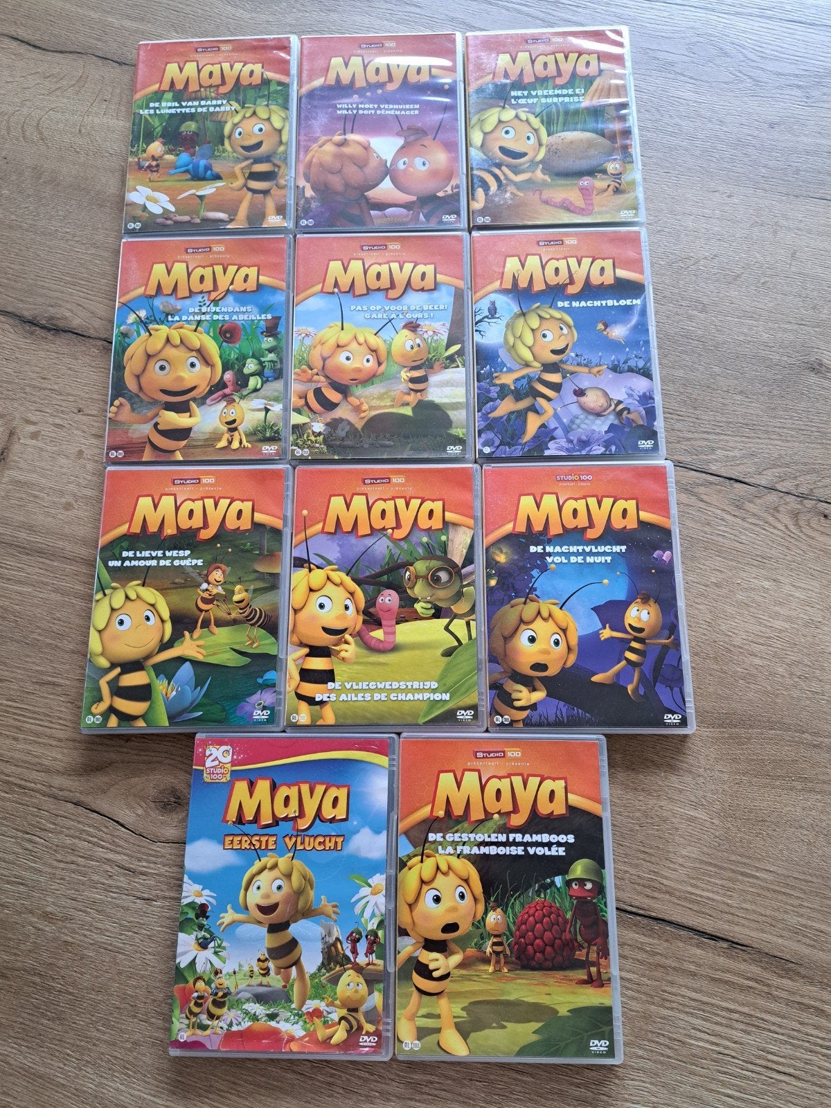 Maya de Bij dvd pakket, Cd's en Dvd's, Ophalen of Verzenden
