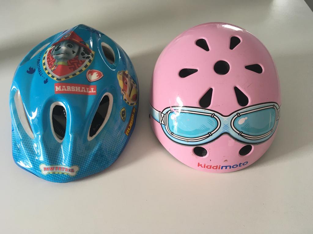 Kinderfietshelmen, Fietsen en Brommers, Gebruikt, Jongen of Meisje, Ophalen, XS