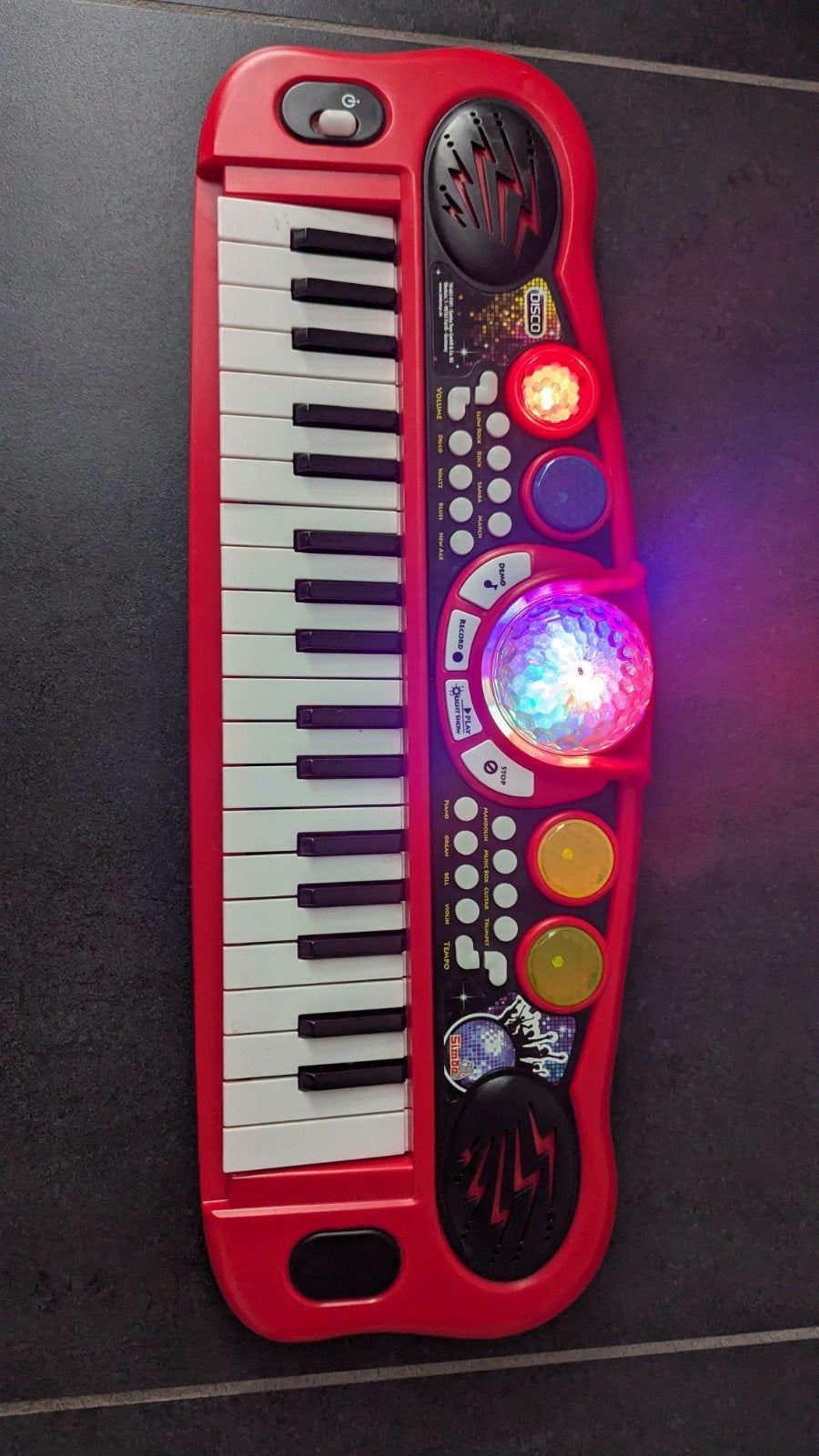 Simba My Music World Disco Keyboard, Muziek en Instrumenten, Ophalen of Verzenden, Gebruikt, Overige merken