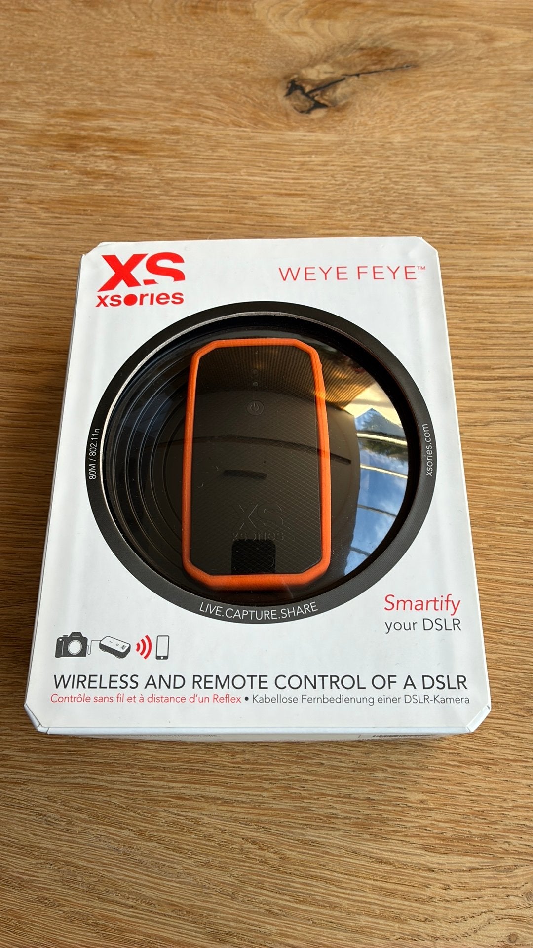 XSories Weye Feye, TV, Hi-fi & Vidéo, Enlèvement ou Envoi, Comme neuf, Autres types, Autres Marques