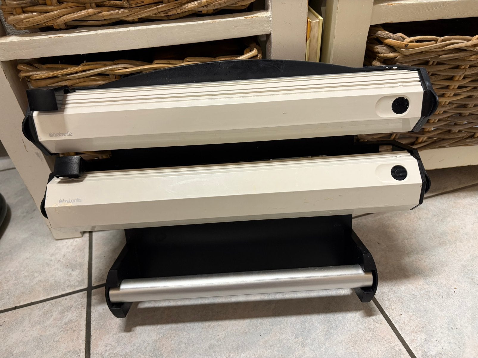 brabantia houder aluminium/ folie, Bricolage & Construction, Volets, Enlèvement, Comme neuf