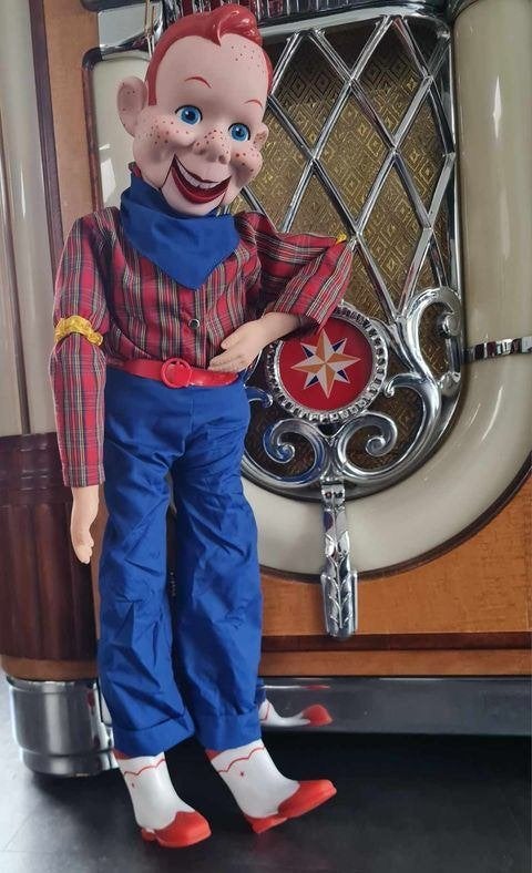 Poupée ventriloque Howdy Doody & Mortimer Snerd Dummy Doll, Collections, Enlèvement ou Envoi, Neuf, Poupée