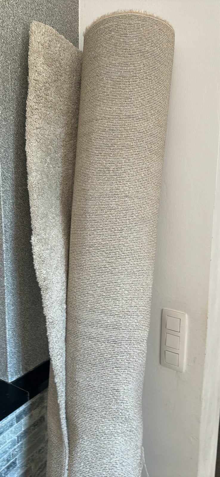 Beige IKEA vloerkleed – 200  300 cm, Maison & Meubles, Accessoires pour la Maison | Coussins, Comme neuf, Beige, IKEA, Enlèvement