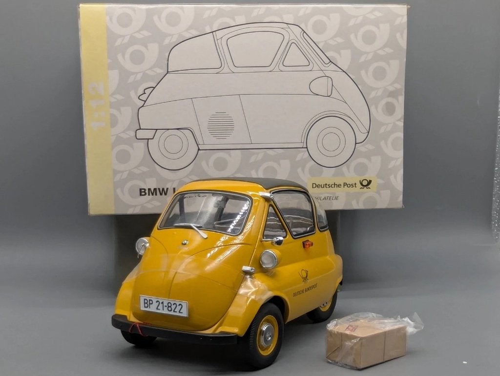 1:12 Premium ClassiXXs BMW Isetta Duitse post, Hobby & Loisirs créatifs, Voitures miniatures | 1:5 à 1:12, Enlèvement ou Envoi