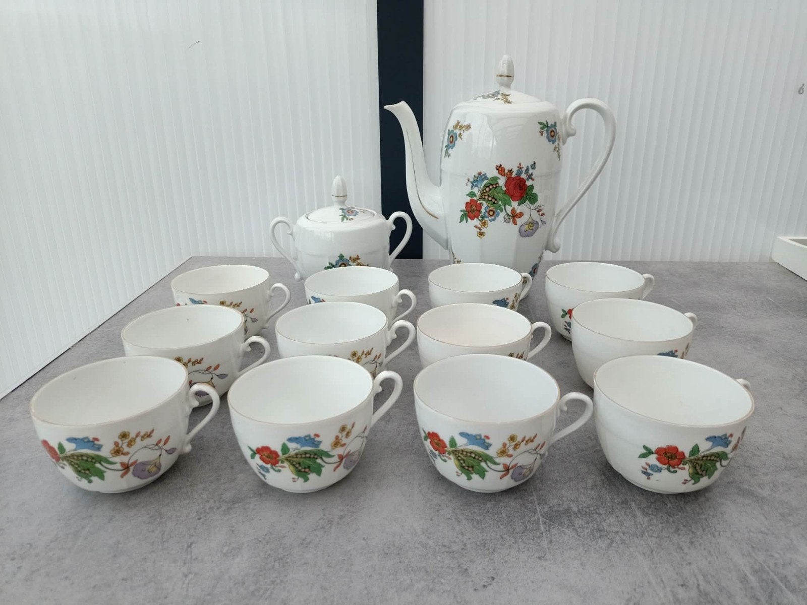 Porcelaine, Antiek en Kunst, Antiek | Servies compleet, Ophalen