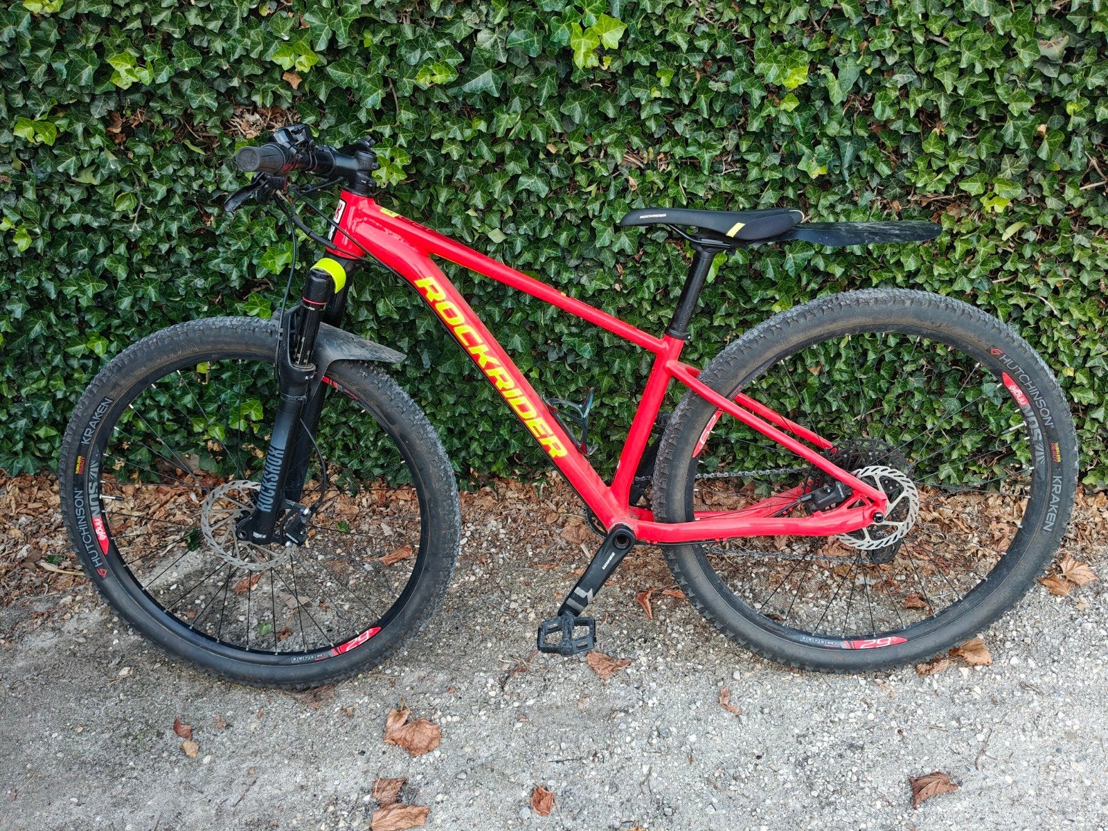 mountainbike met recon rockshox vering in goede staat., Fietsen en Brommers, Ophalen, Gebruikt, Schijfrem
