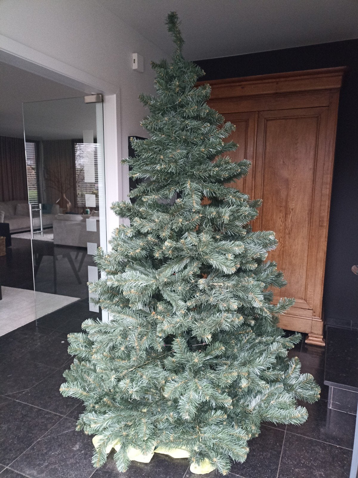 Groene kerstboom om in elkaar te zetten, Diversen, Ophalen