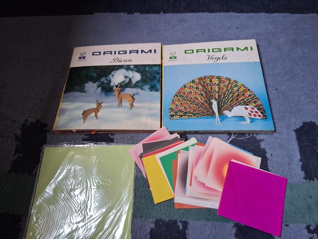 Origami Vogels  en dieren + papier, Enlèvement ou Envoi, Dieren