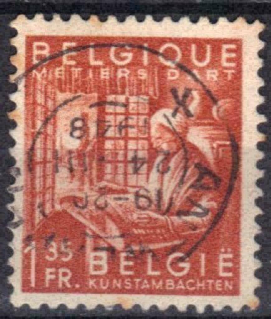 Belgie 1948 - Yvert 763 /OBP 762 - Belgische uitvoer (ST), Postzegels en Munten, Verzenden, Gestempeld, Gestempeld
