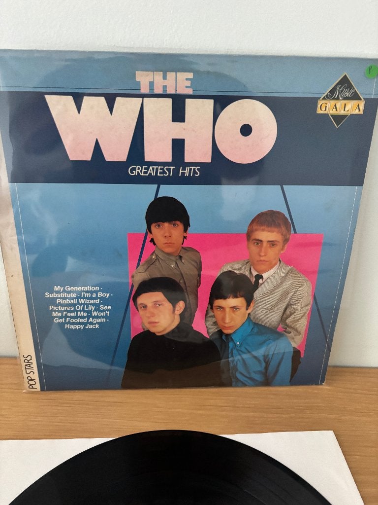 LP - the Who - greatest hits, Cd's en Dvd's, LP, Gebruikt, Ophalen of Verzenden, 12 inch