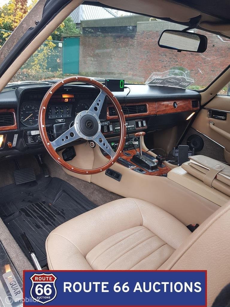 Jaguar XJS Hess and Eisenhardt Cabriolet | 1988 | Route 66 A, Zwart, Bedrijf, Handgeschakeld, Overige carrosserie
