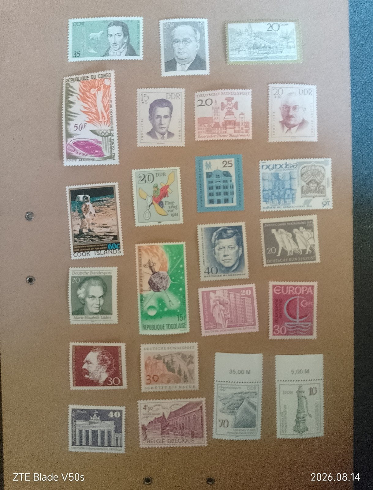 20 timbres historiques, Enlèvement ou Envoi
